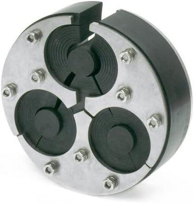 Ritzer by Hauff Ringraumdichtung/Mauerdurchführung HRD150 SG, 150mm, für 3 Kabel/Rohre 22-54 mm, get