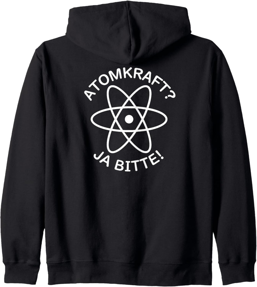 "ATOMKRAFT? JA BITTE!" Kernenergie Klimaschutz Energiewende Kapuzenjacke