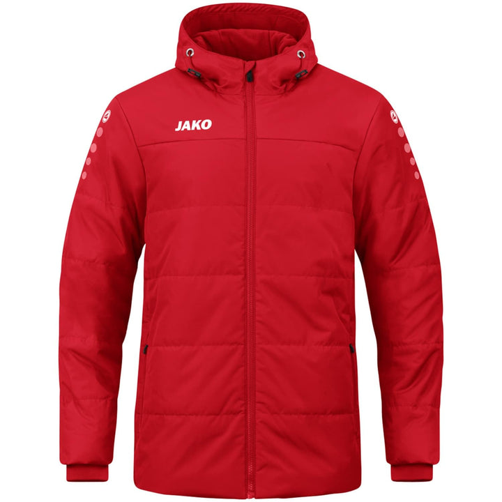 JAKO Herren Coachjacke Team mit Kapuze Coachjacke S Schwarz, S Schwarz