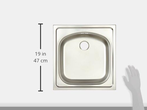 Franke 101.0067.344 Edelstahlspüle EUTOSTAR 610 i, Seidenglanz,