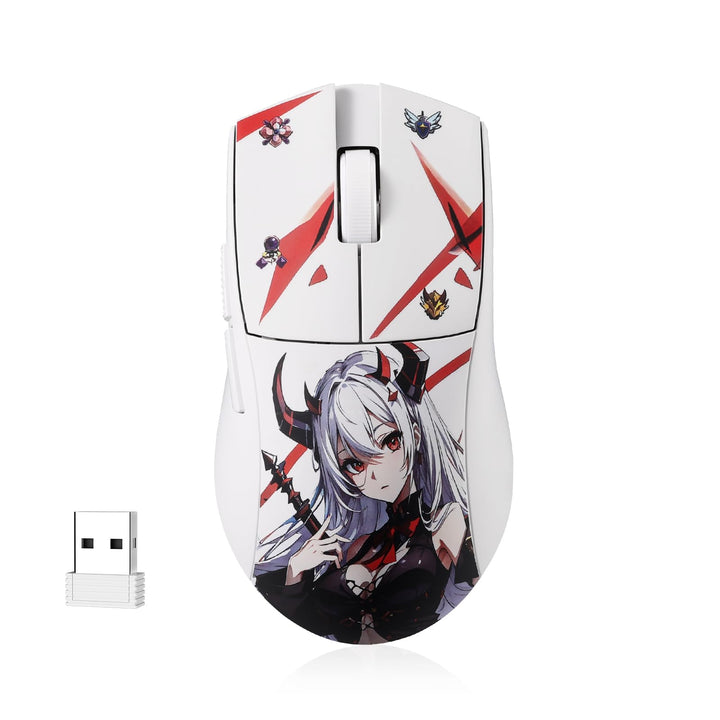 Redragon M916AK-PRO 3-Modus Kabellose Gaming-Maus, 49G ultraleichte 26K DPI Maus mit ergonomischem G
