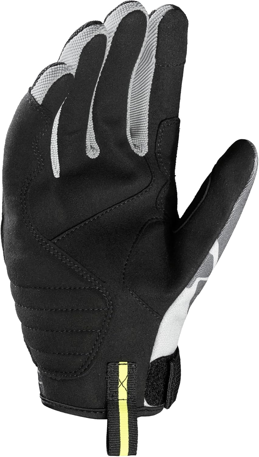 SPIDI Flash KP Motorradhandschuhe, Grau/Schwarz, L Grau/Schwarz M, Grau/Schwarz M