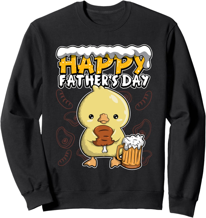 Alles Gute zum Vatertag - Ich liebe meinen Papa - Entchen Sweatshirt