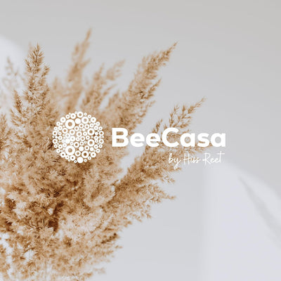 Hiss Reet BeeCasa by Schilfrohrhalme Premium | Geschälter Bund | Insektenhotel & Bienenhotel Füllmat