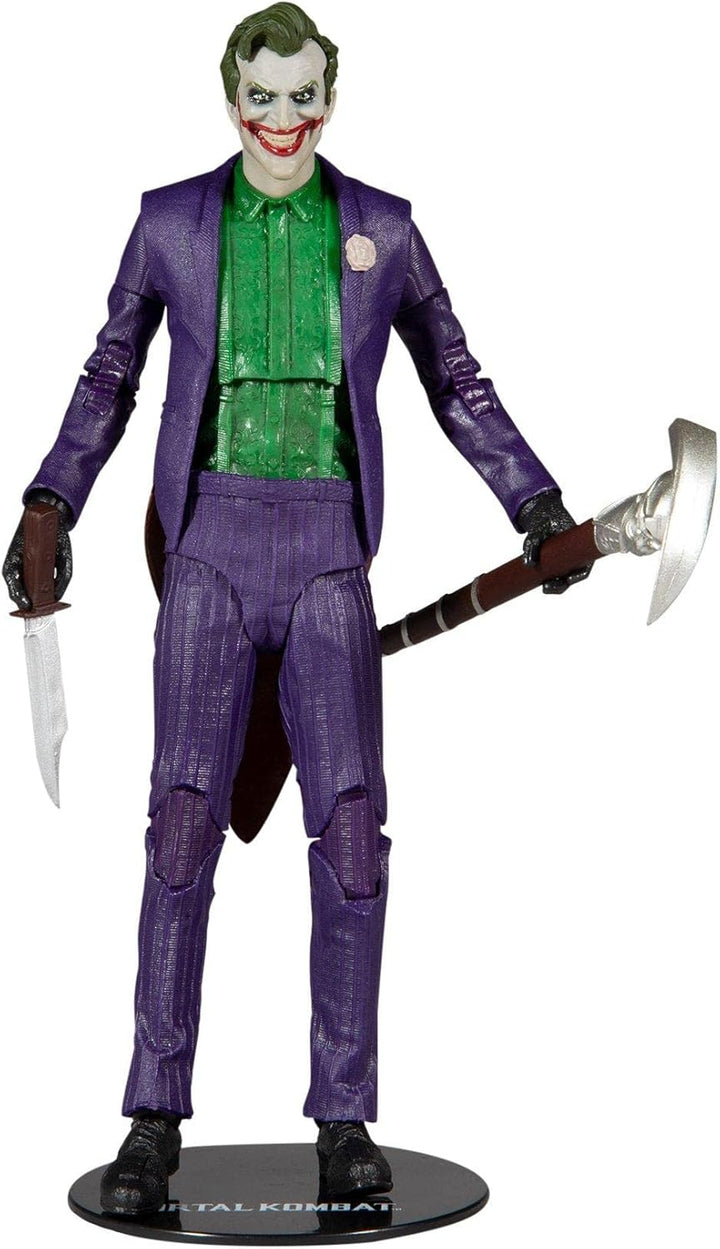 McFarlane Toys, 17,8 cm The Joker Mortal Kombat 11 Figur mit 22 beweglichen Teilen, Sammelfigur Mort