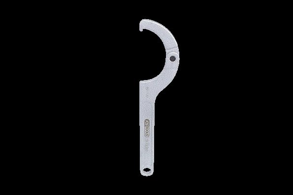 KS Tools 5171319 Gelenk-Hakenschlüssel mit Nase, 80-120 mm