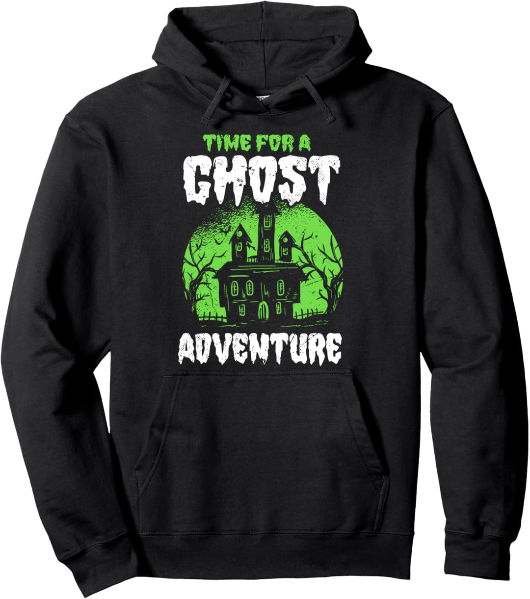 Zeit für Geisterabenteuer, paranormaler Geisterjäger Pullover Hoodie