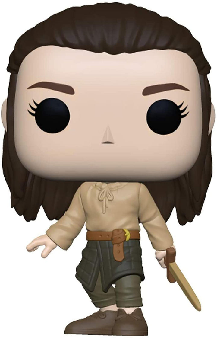 Funko Pop! TV: GOT - Arya Stark Training - Game of Thrones - Vinyl-Sammelfigur - Geschenkidee - Offi