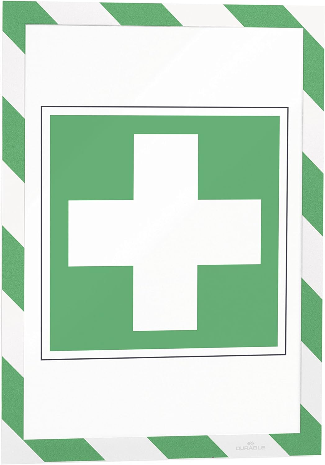 Durable Info-Rahmen Duraframe Magnetic Security (A4, Magnetrahmen für metallische Oberflächen) 5 Stü