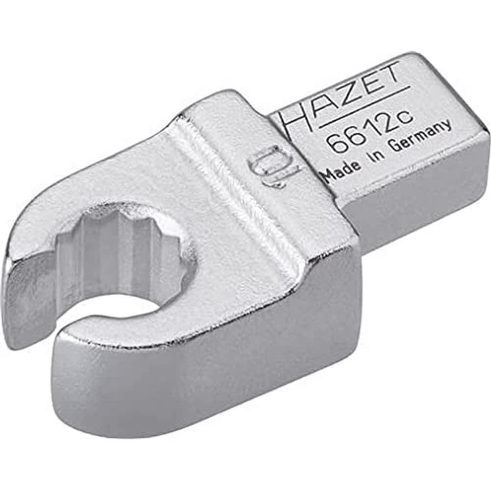 Hazet Einsteck-Ringschlüssel, Offen 6612C-10 10/9 x 12 mm, 10/9 x 12 mm