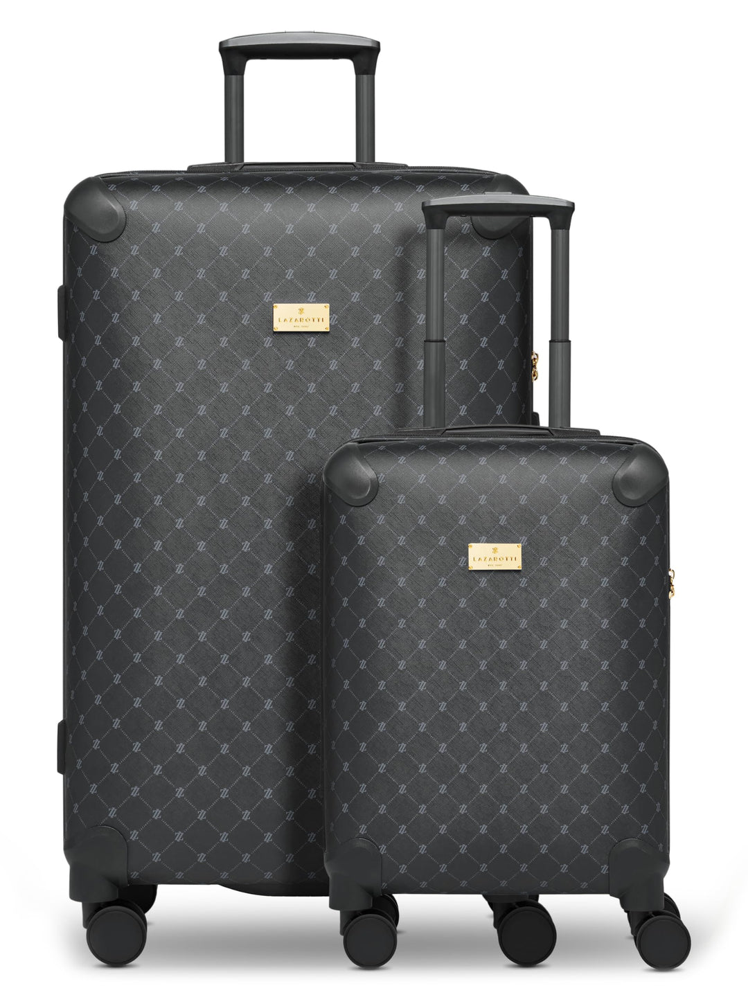 Lazarotti Koffer-Set 2-teilig | 2er Trolley Set S 55 cm + L 79 cm | leichtes hybrides Material mit L