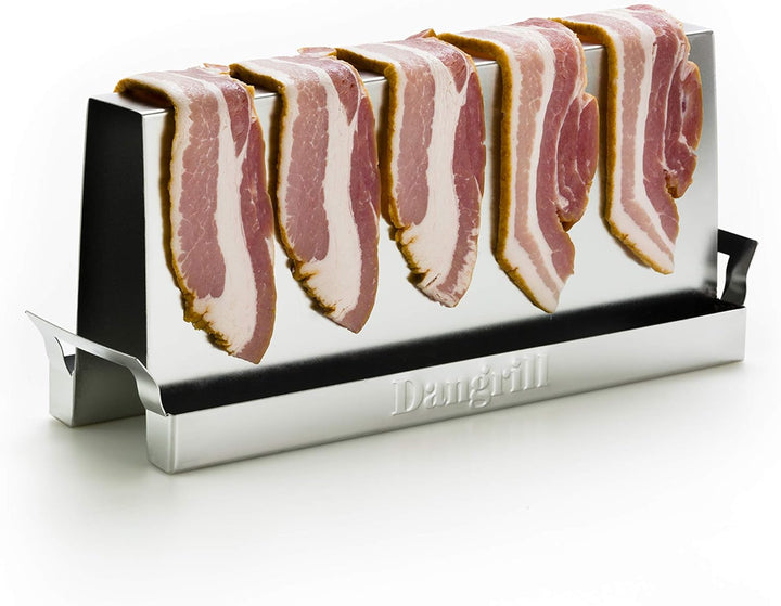 Dangrill Bacon Rack Grillgestell BBQ Grill Smoker Bacon-Halter Spare-Rib Bauch-Fleisch