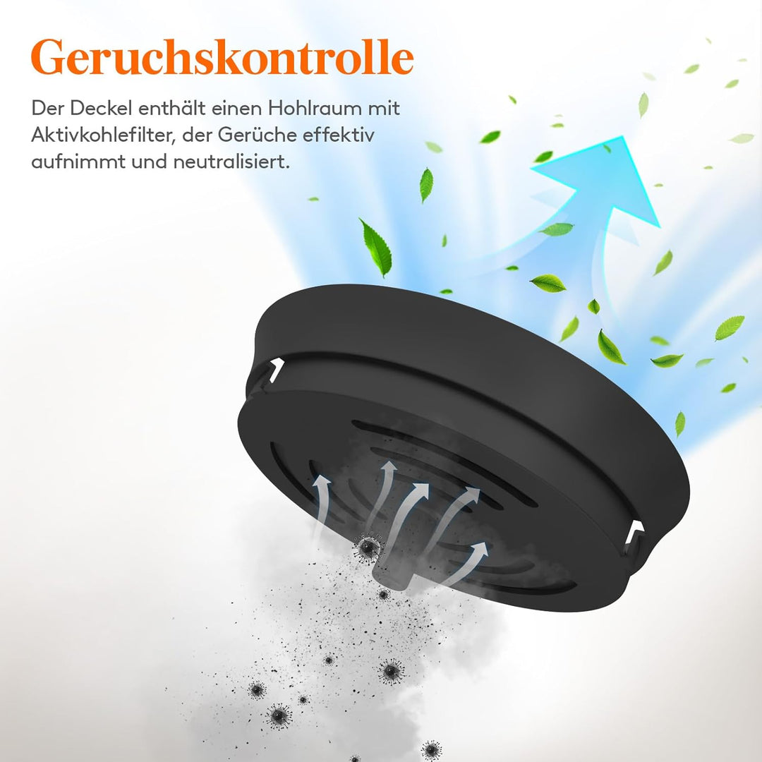 Lifewit Katzenklo Versteckt mit Schaufel und Abnehmbarer Oberseite, Katzentoilette XXL mit Geruchsko