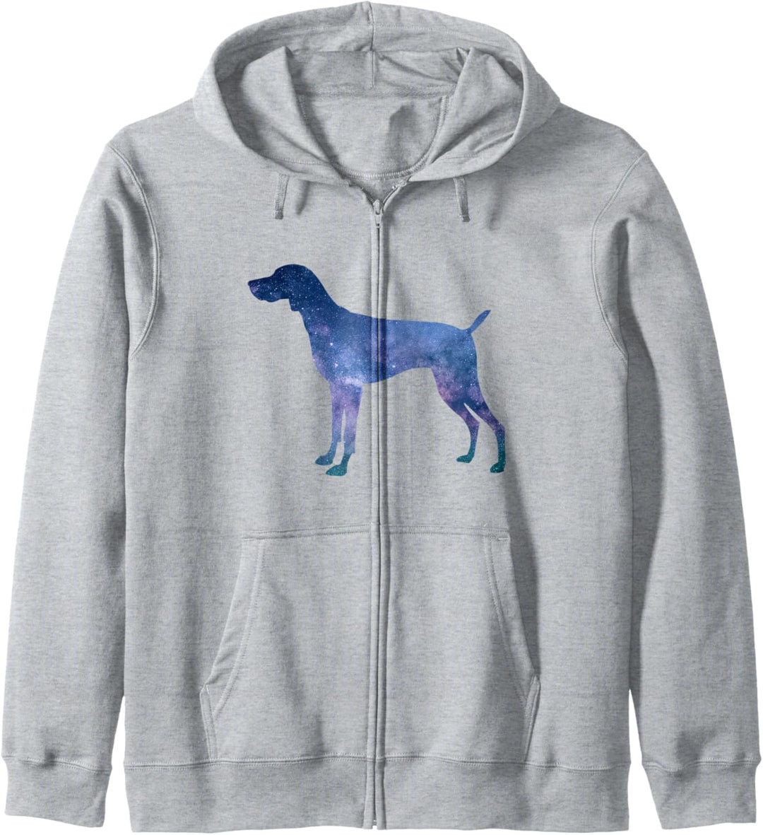 Deutsch Kurzhaar Hund Natur Silhoutte Galaxy Kapuzenjacke