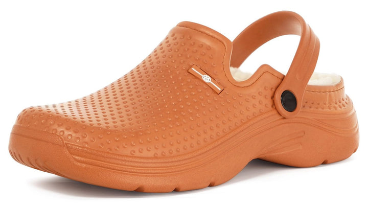 Eagsouni Clogs Hausschuhe Gefüttert Herren Damen Winter Gartenschuhe Wasserdicht Gartenclogs Warme P