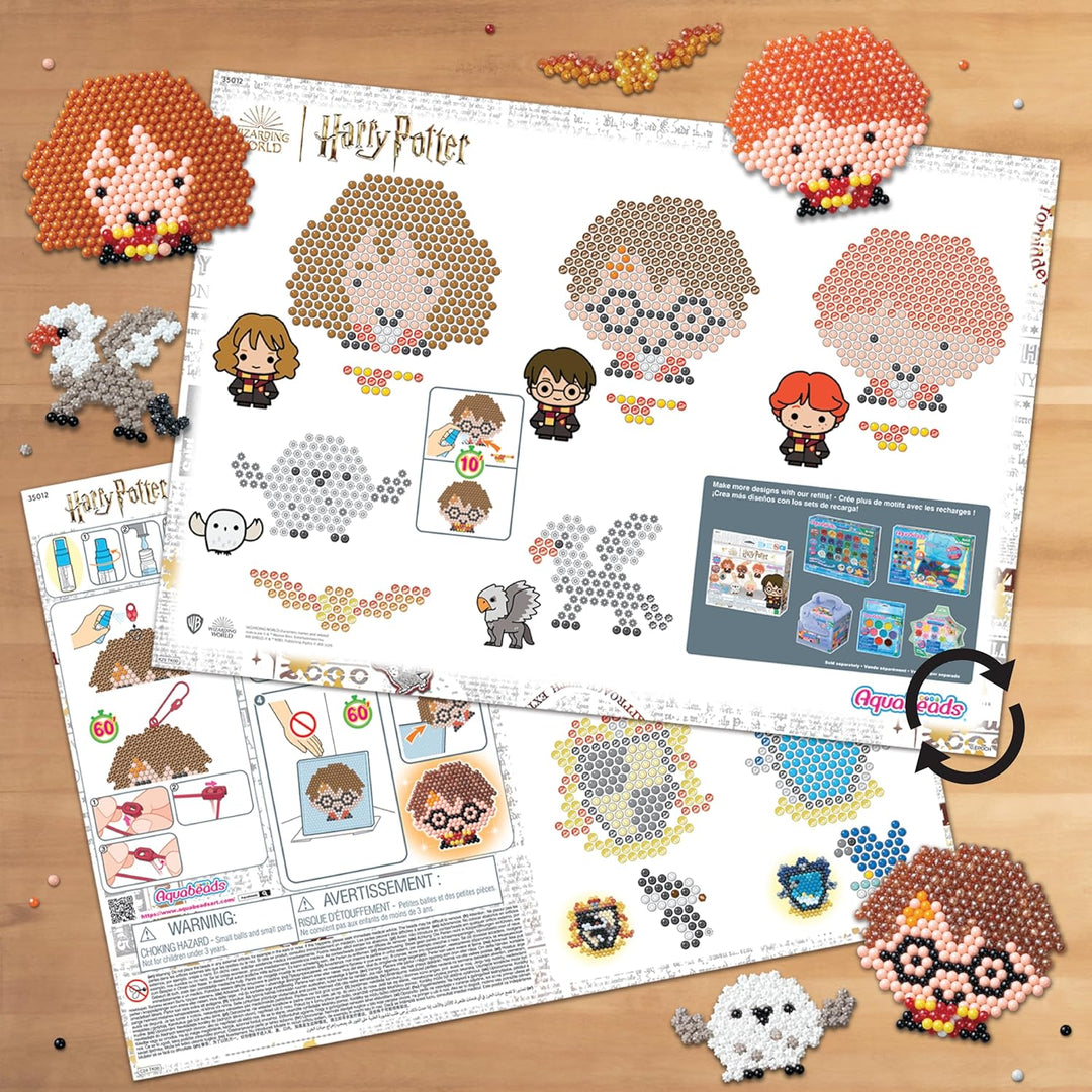Aquabeads 35012 Harry Potter Creations Kit – Kunst & Handwerk Perlen Aktivitätsspielzeug