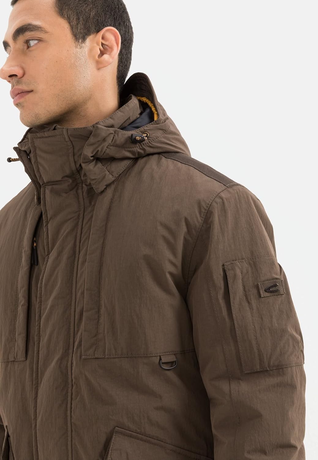 camel active Herren Jacket 31 Dark Brown, 31 Dark Brown