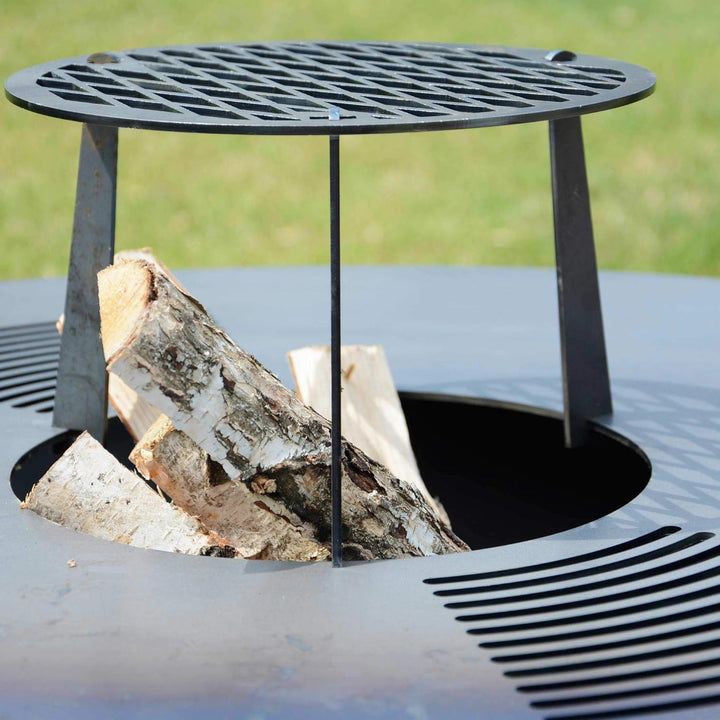 Grillplatte 80 cm Durchmesser 80 x 80 x 0.4 cm, 80 x 80 x 0.4 cm