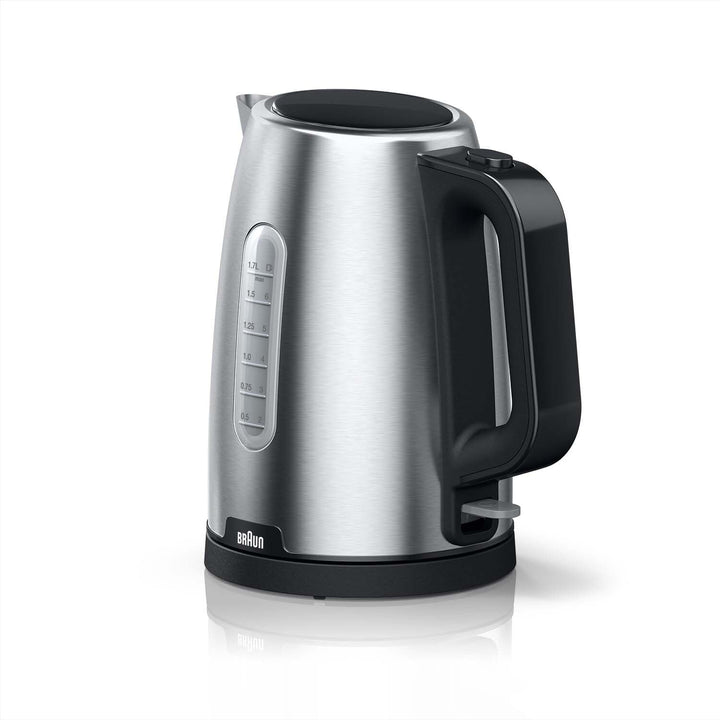 Braun PurShine Wasserkocher WK1500 BK – Teekocher mit 360° Basis, Abschaltautomatik, 1,7 L Füllmenge