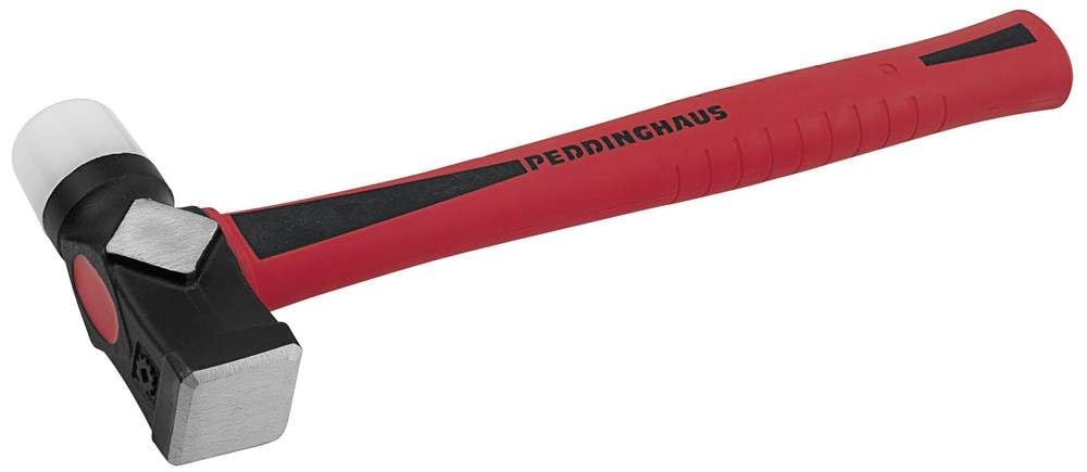 Peddinghaus Duo Hammer Ultratec 32mm - 730g - Innovativer 2-in-1 Schon- und Schlosserhammer
