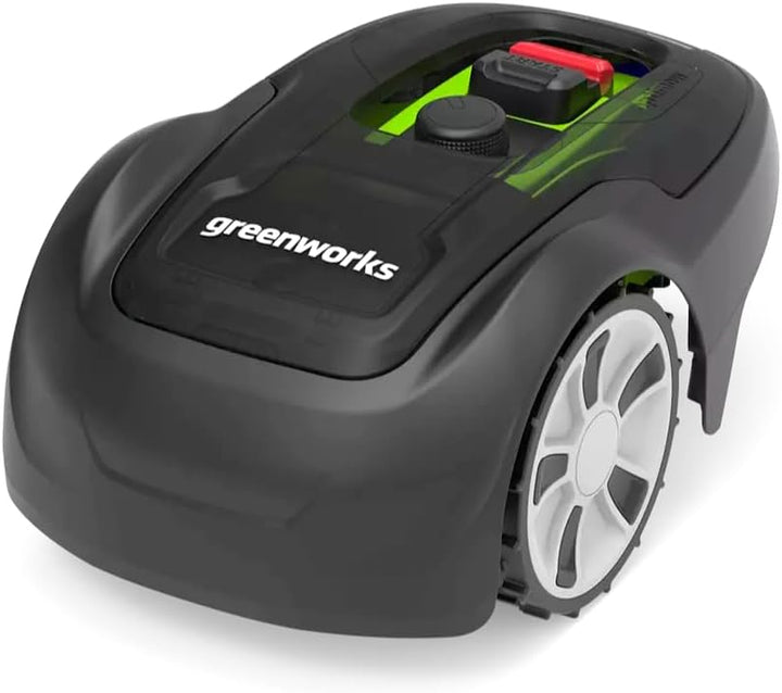 Greenworks Optimow 7 Mähroboter für Rasenflächen bis 750 m2 , Bluetooth-Appgesteuert Rasenmäher Robo