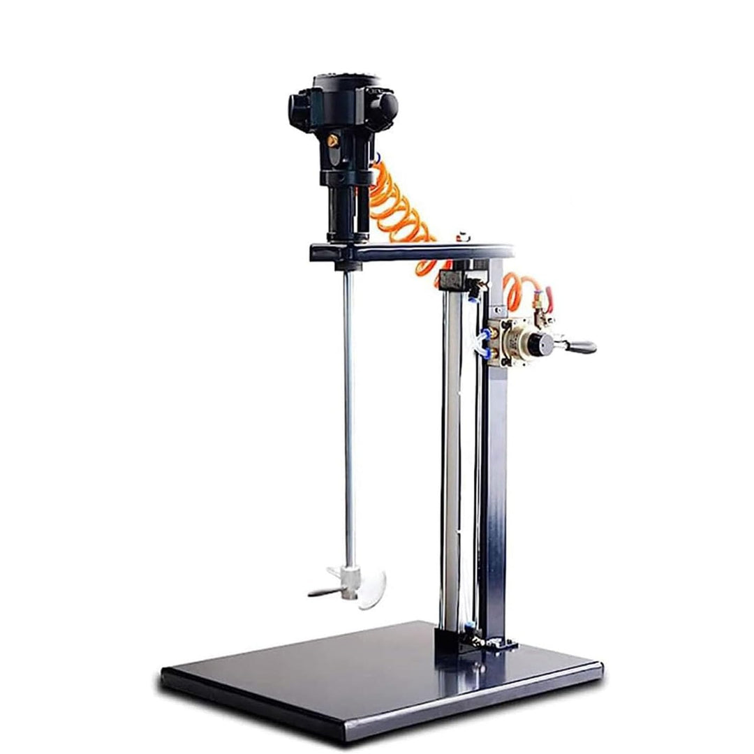 Pneumatischer Farbmischer 1/4 PS Rührwerk 20L/5gal Mischer mit Ständer, Edelstahl Rührmaschine 2600
