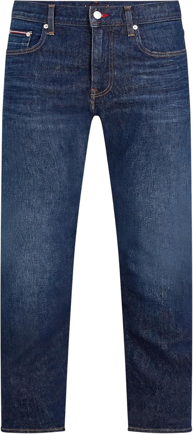 Tommy Hilfiger Herren Jeans Core Slim Bleecker Stretch 28W / 32L Denim (Benton Blue), 28W / 32L Deni
