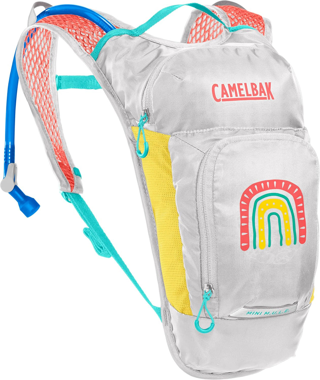 CAMELBAK Unisex-Adult M.u.l.e Rucksack, Grau/Regenbogen