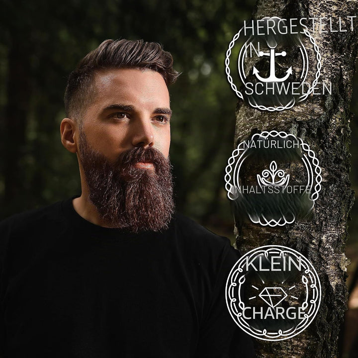 Mr Bear Family Bartöl Herren - Wildfire - pflegt und unterstützt Bart Wachstum - nährreiches Bartpfl
