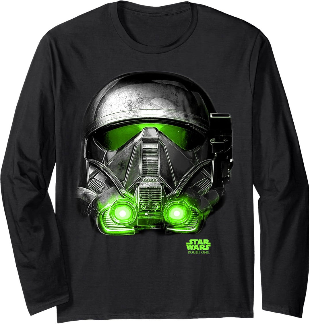 Star Wars Rogue One Death Trooper Helmet Langarmshirt