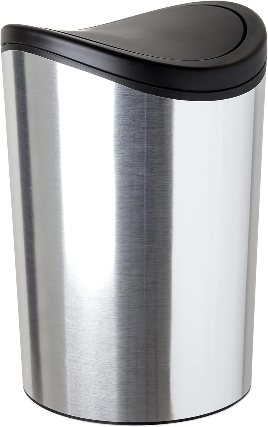 TATAY Mülleimer Bad, 6L Kapazität, Polypropylen, BPA frei, Taupe. Massnahmen 19 x 19 x 28 cm, Metall