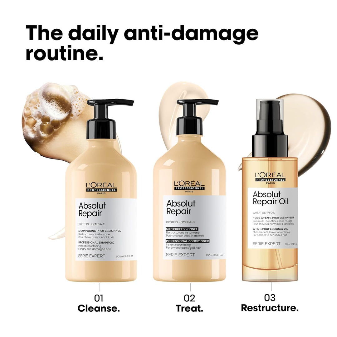 L'Oréal Paris Absolut Repair Gold Professional Conditioner, 500 ml