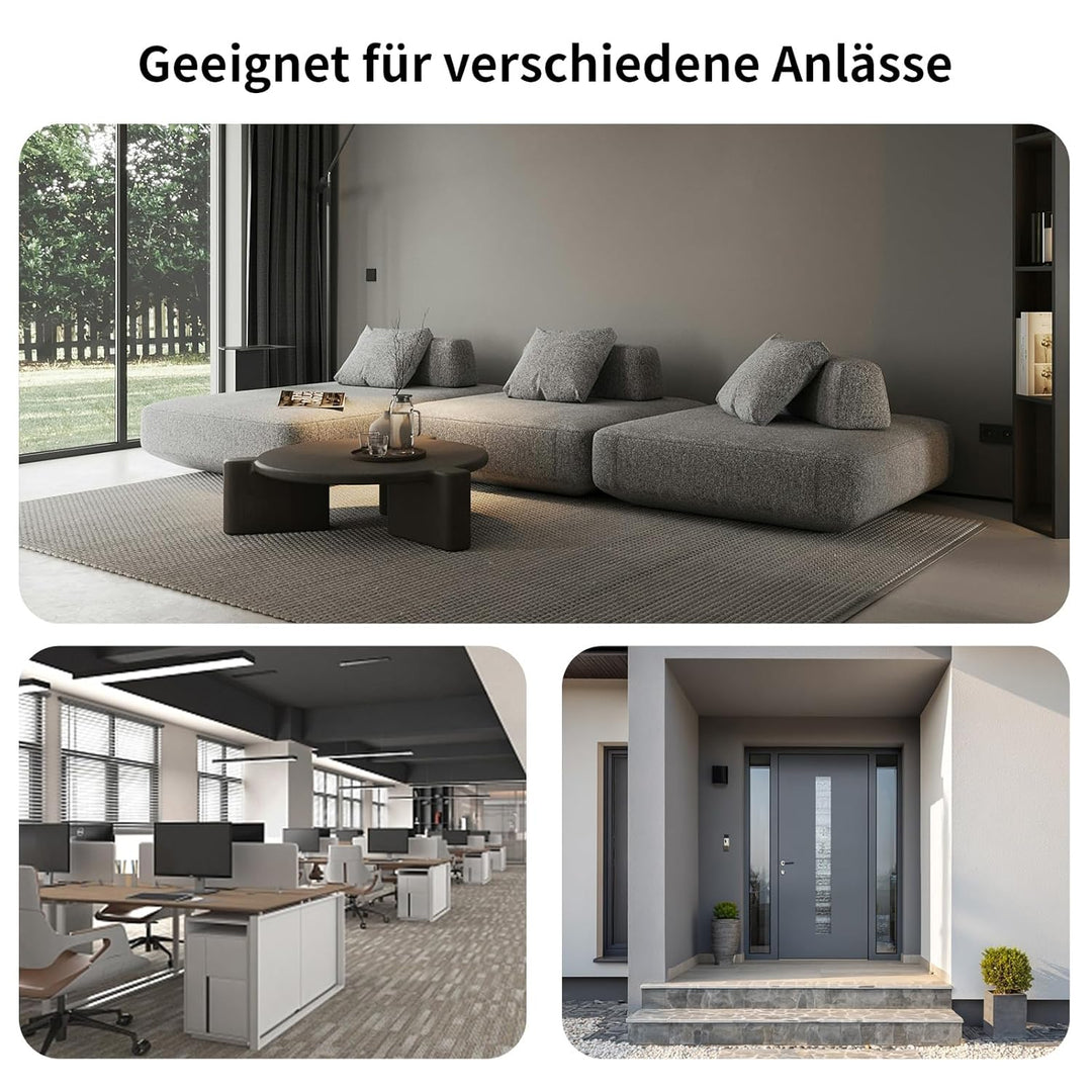 mVm Mülleimer Küche,60 Liter Treteimer,2 x 30 Liter Treteimer, 2 Fächer, Mülltrennsystem, Abfalleime