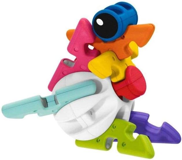 Chicco 00009374000000 2 In 1 Babys Erster Kreativball, mehrfarbig
