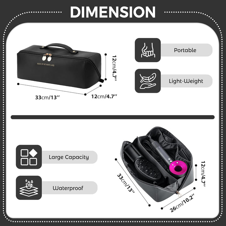 Reise-Aufbewahrungstasche für Dyson Airwrap Styler/Shark Flexstyle, Tragbare Reisen Lagerung Tasche,