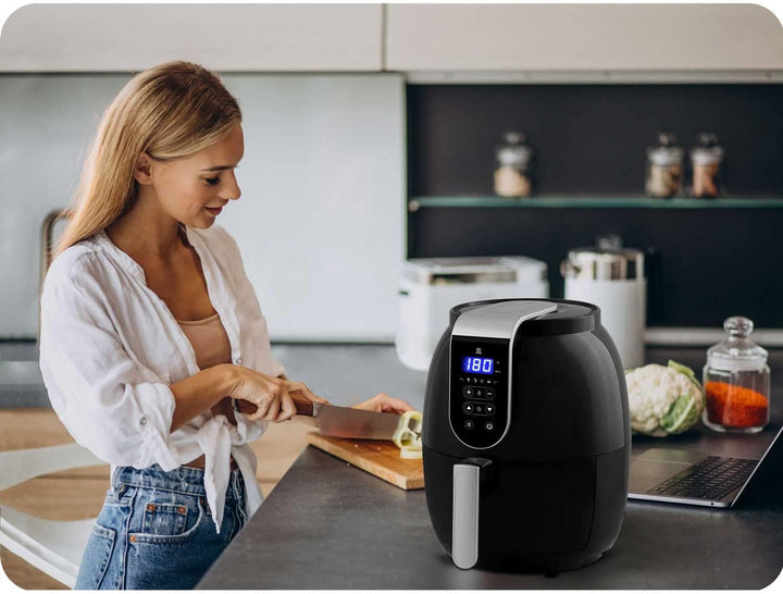 BERDSEN DB-651 Fettfreie Fritteuse mit Display, multifunktional, sicher, zertifiziert, einfach zu be