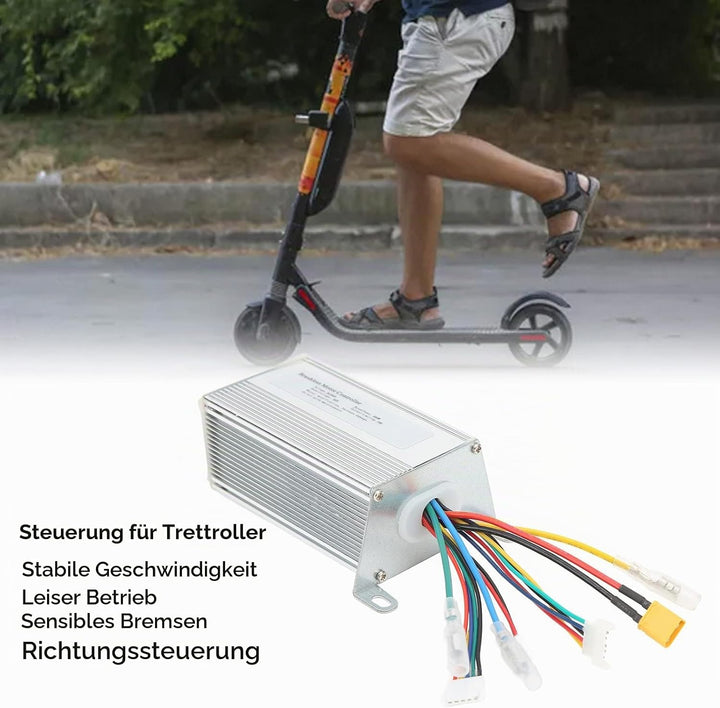 36V 16A Elektroroller-Controller, Drehzahlregler-Umwandlungs-Elektroroller aus Aluminiumlegierung fü