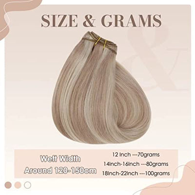 Hetto Echthaar Tressen Extensions Blond Echthaar Extensions Tressen Remy Menschliches Haartressen Ex