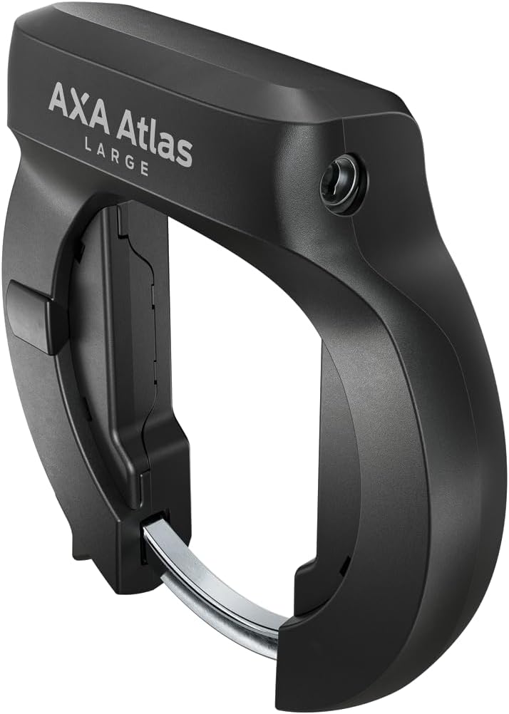 AXA Atlas Large Retractable – Rahmenschloss mit Hochsicherheitszylinder – Sicherheitsstufe 14 – Schl
