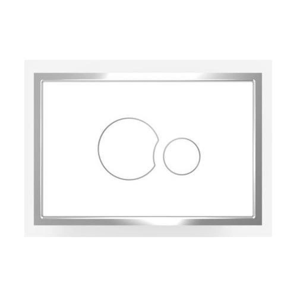 SANIT Betätigungsplatte SK706 (flächenbündig, Farbe weiss, für UP Spülkästen mit kleiner Revisionsöf