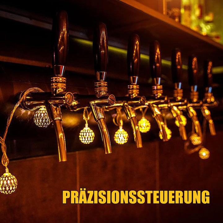 Bierzapfhahn Einstellbare G5/8 Gewinde Bierhahn Chrome Fassbierhahn, Einstellbarer Bier Zapfhahn für