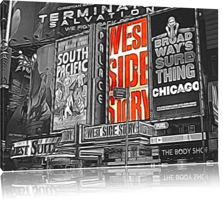 grossartiges Programm des berühmten Broadway&