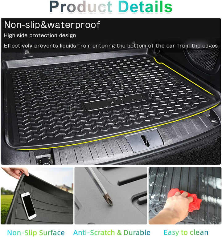 GAFAT 2015-2022 2023 J eep Renegade BU/ 4x4/ 4xe/ Hybrid Kofferraummatte, Renegade Kofferraumwanne M