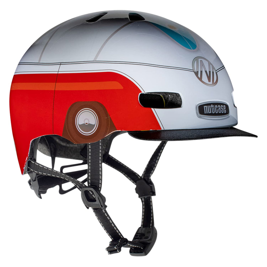 Nutcase Little Nutty MIPS Fahrradhelm 'Surfs up' Gloss, S
