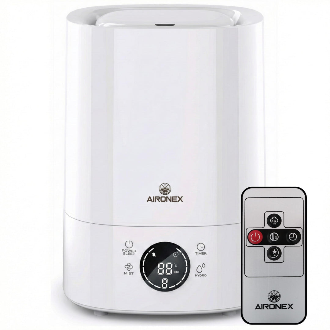 Luftbefeuchter 6 Liter – Top-Fill – Aroma – Luftbefeuchter – Humidifier – Geeignet für Wohnzimmer, B