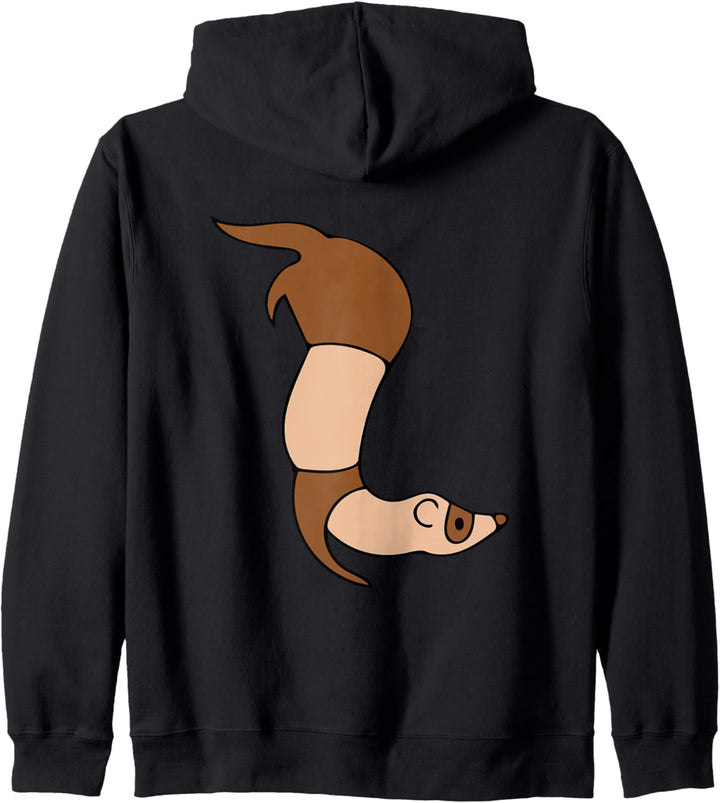 I love ferrets Kapuzenjacke