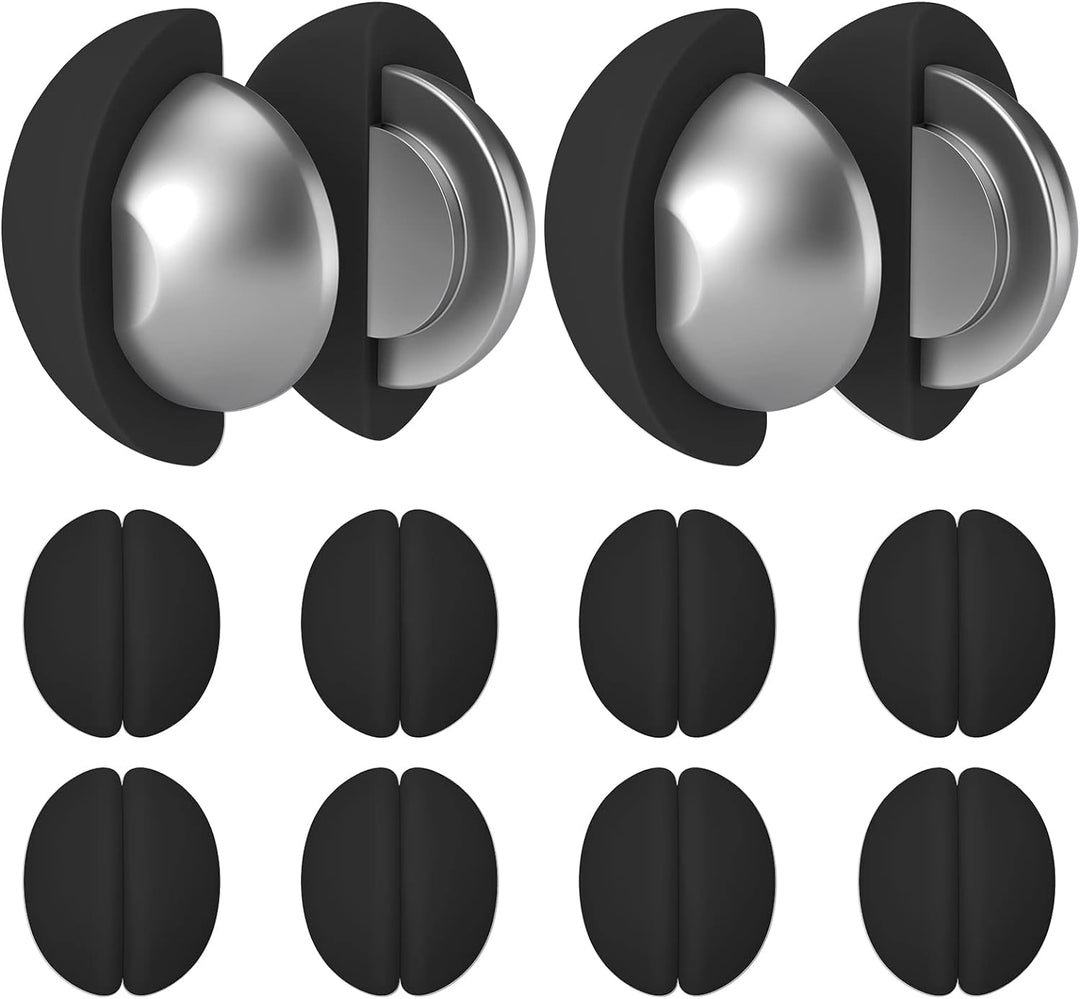 VANZAVANZU Duschvorhang Gewichte, Niemals Rost Duschvorhang Magnete, Silikonbeschichtete Magnete Tis