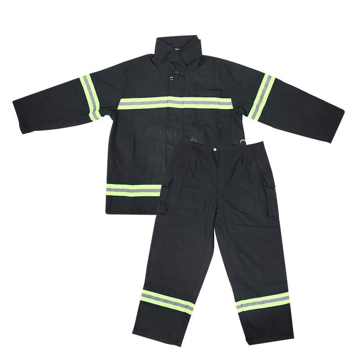 Flammhemmende Kleidung, Feuerfeste Hitzebeständige Kleidung, Feuerwehr-Schutzmantelhose für Beständi