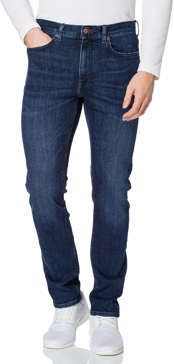 Tommy Hilfiger Herren Jeans Core Slim Bleecker Stretch 38W / 32L Bridger Indigo, 38W / 32L Bridger I