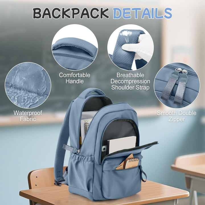 Schulrucksack Teenager Mädchen Rucksack Schule Jungen Schultasche Schulrucksack für College Rucksack